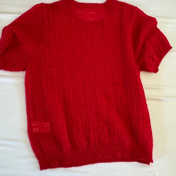 Doen Monica Cherry Red Sweater - Picture 3 of 4